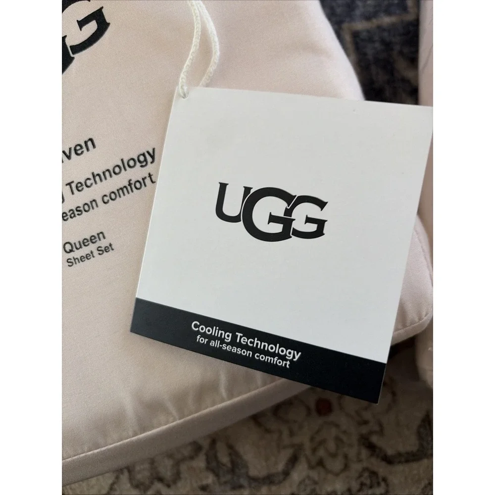 New UGG Haven Queen Sheet Set 4 PCS Cooling Technology Haven Solid